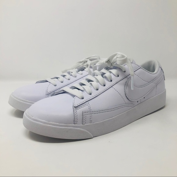 Nike Shoes - NIKE BLAZE LOW WHITE SNEAKERS SZ 8.5